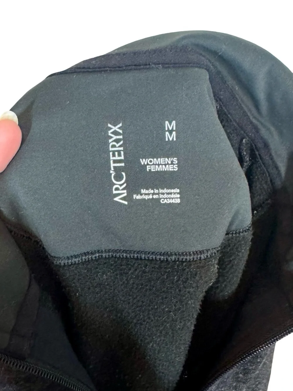 Arc'teryx A2B Vinta Zip Up Merino Wool Blend Fleece Jacket